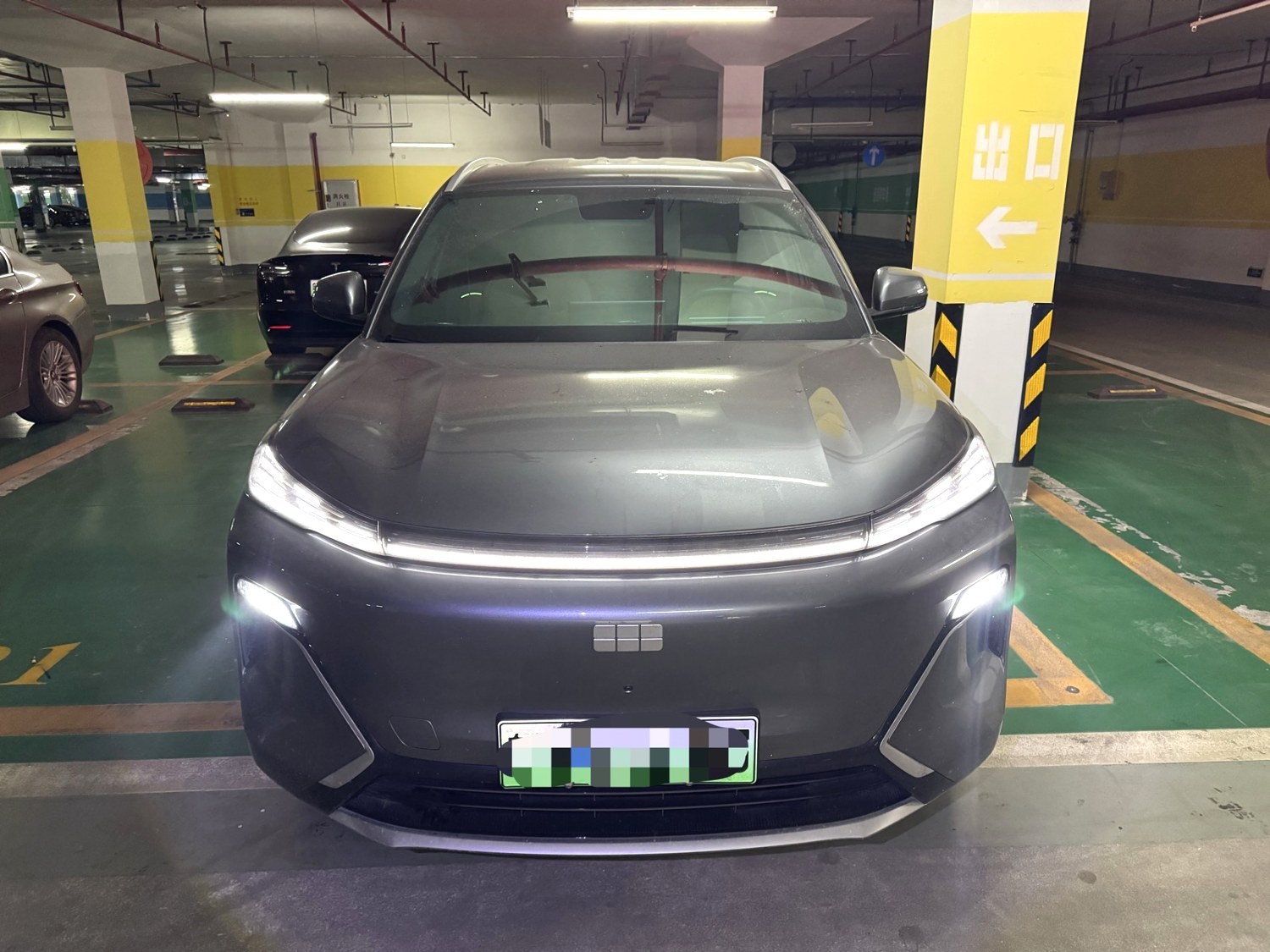Geely Galaxy 7, 55 км