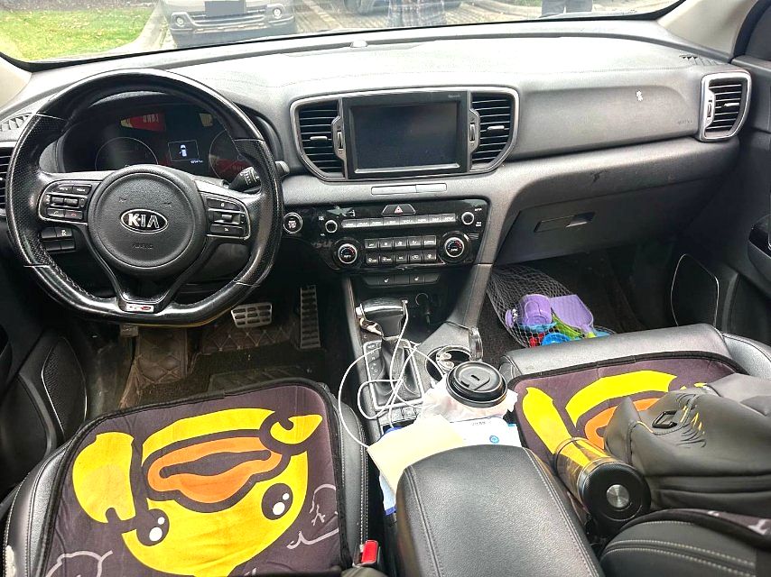 Kia KX-5 1.6T, автоматическая коробка передач, передний привод, комплектация DLX