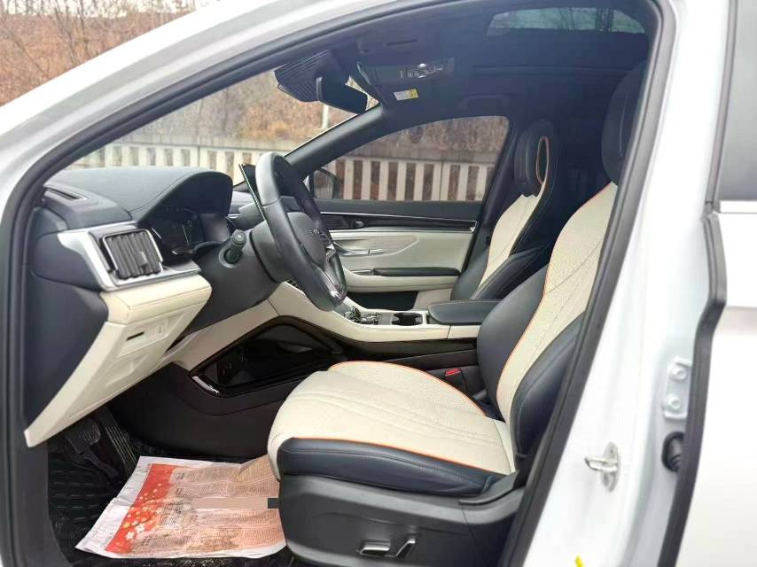 BYD PLUS — флагманская модель электромобиля на альтернативном топливе с запасом хода 520 км