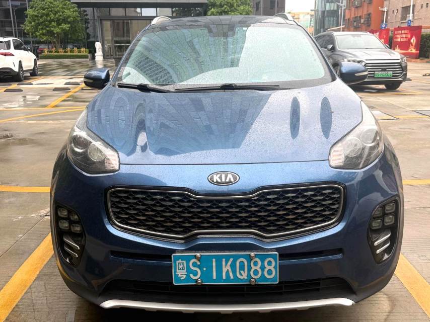 Kia KX-5 1.6T, автоматическая коробка передач, передний привод, комплектация DLX